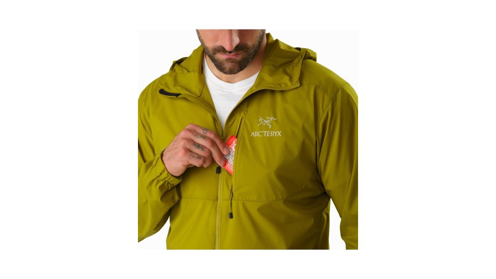 Arcteryx Squamish Hoody - Mens, Olive Amber, Small, 375240