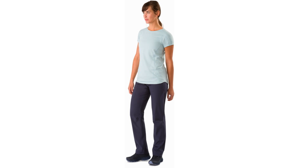ArcTeryx Sylvite Pant- Womens, Black Sapphire, 0, Regular Inseam, 378685