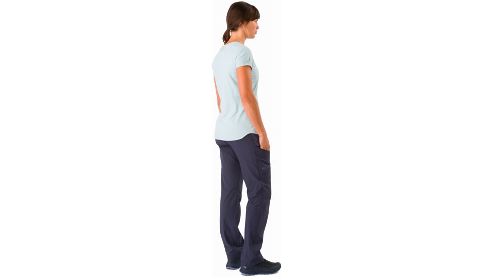 ArcTeryx Sylvite Pant- Womens, Black Sapphire, 0, Regular Inseam, 378685