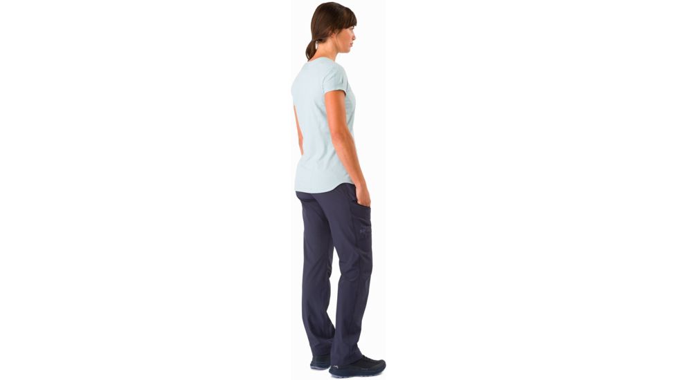 Arc'teryx Sylvite Women's Pant, Black Sapphire, 8 - Regular Inseam, 378706