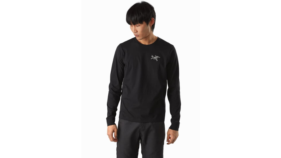 Arcteryx T-Shirt LS - Mens, Black II, Extra Large, 446657