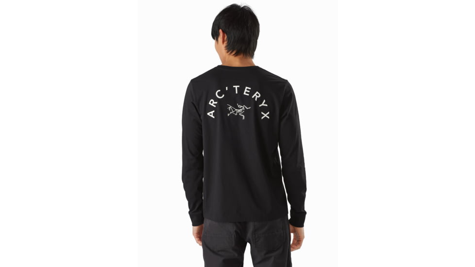 Arcteryx T-Shirt LS - Mens, Black II, Extra Large, 446657