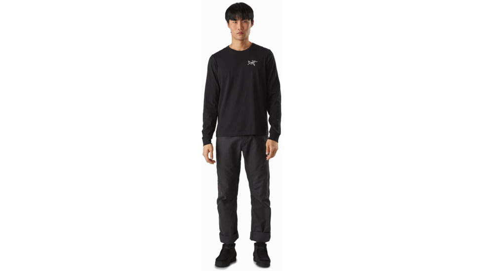 Arcteryx T-Shirt LS - Mens, Black II, Extra Large, 446657