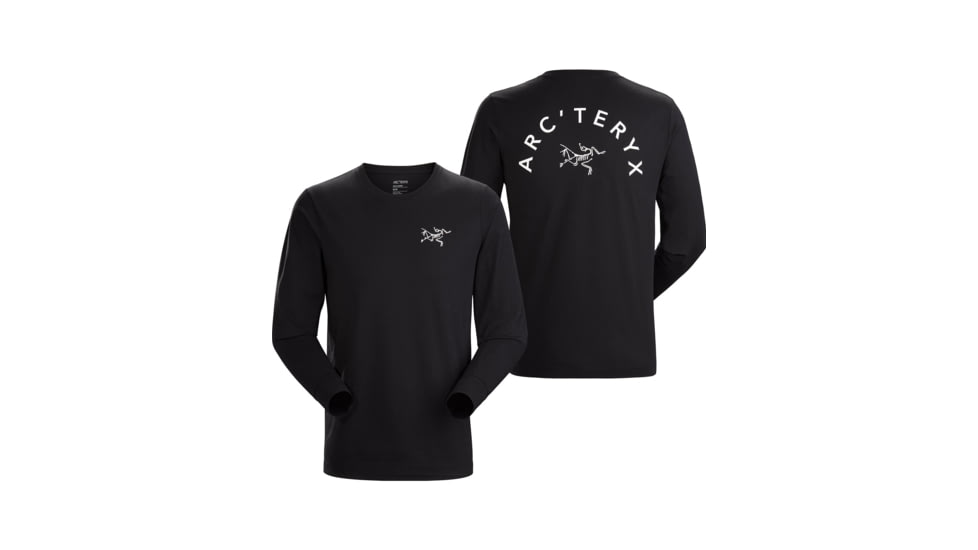Arcteryx T-Shirt LS - Mens, Black II, Extra Large, 446657