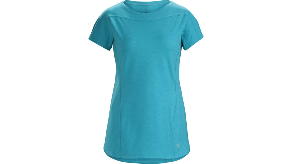 Arcteryx Taema Crew Short Sleeve - Womens, Firoza, Extra Large, 371851