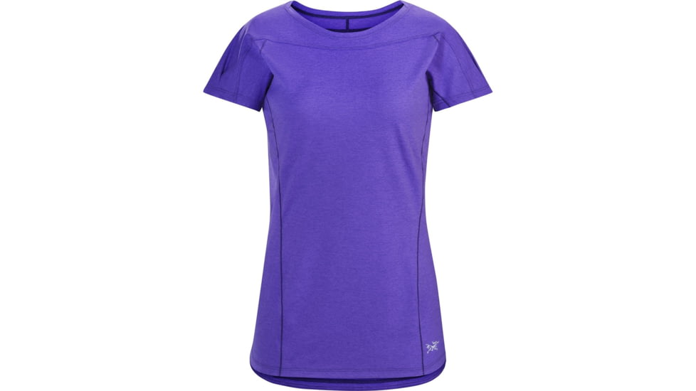 Arcteryx Taema Crew Short Sleeve - Womens, Mauveine, Extra Large, 328802