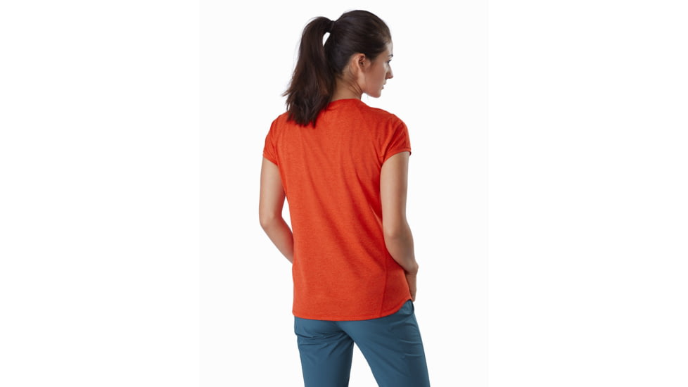 Arcteryx Taema Short Sleeve Shirt - Womens, Hyperspace, Extra Small, 416497