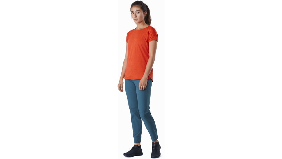 Arcteryx Taema Short Sleeve Shirt - Womens, Hyperspace, Extra Small, 416497