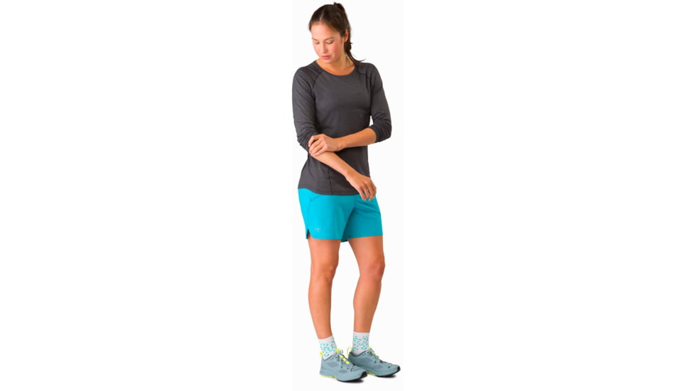 Arcteryx Taema Short - Womens, Dark Firoza, Extra Large, 376430