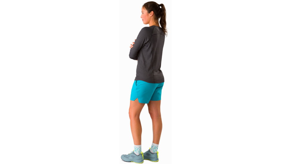 Arcteryx Taema Short - Womens, Dark Firoza, Extra Small, 376433