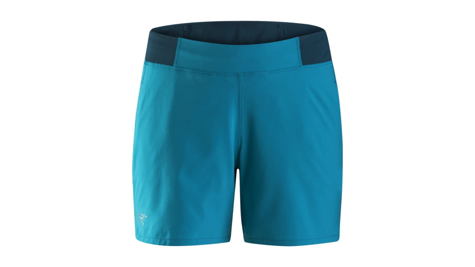 Arcteryx Taema Short - Womens, Dark Firoza, Extra Small, 376433