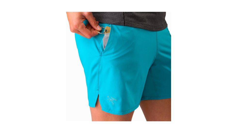 Arcteryx Taema Short - Womens, Dark Firoza, Large, 376421