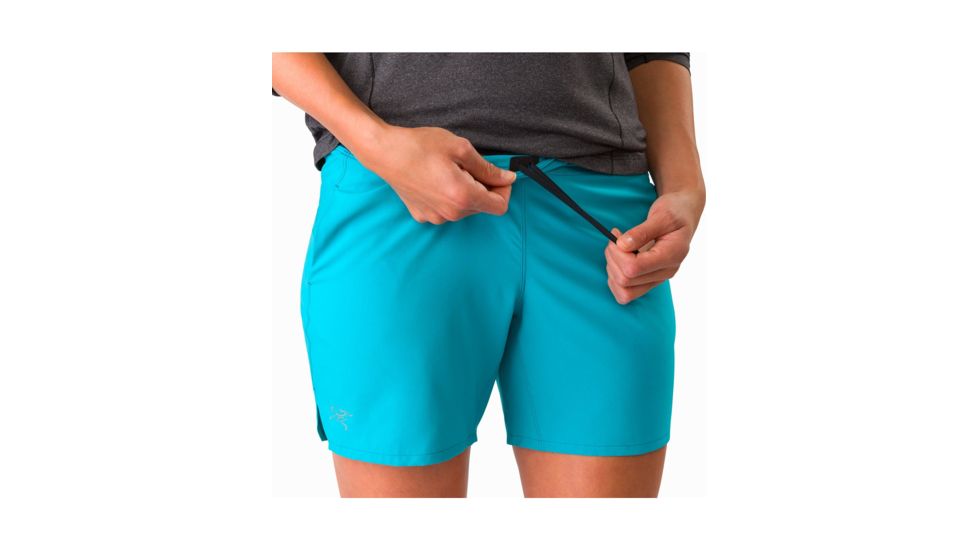 Arcteryx Taema Short - Womens, Dark Firoza, Large, 376421