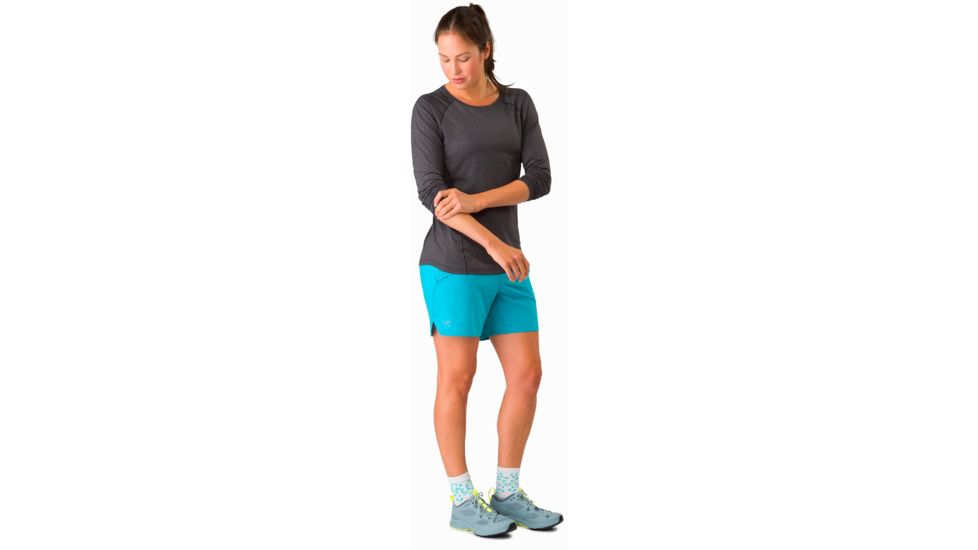Arcteryx Taema Short - Womens, Dark Firoza, Large, 376421