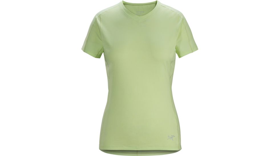 Arcteryx Taema V-Neck Short Sleeve - Womens, Bioprism, Extra Small, 416468