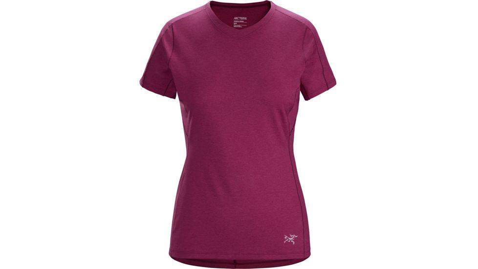 Arcteryx Taema V-Neck Short Sleeve - Womens, Dakini, Large, 416470