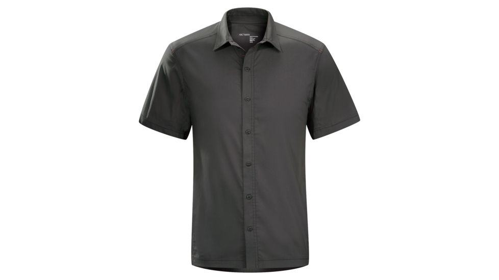 Arc'teryx Transept Short Sleeve Shirt - Men's-Graphite-X-Large