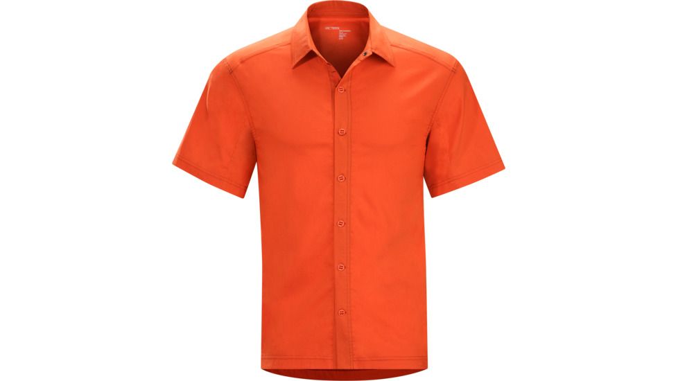 Arcteryx Transept Short Sleeve Shirt - Mens, Rojo, Extra Large, 204943