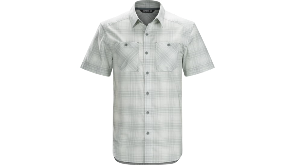 Tranzat Short Sleeve Shirt - Mens -Hemingray-Large