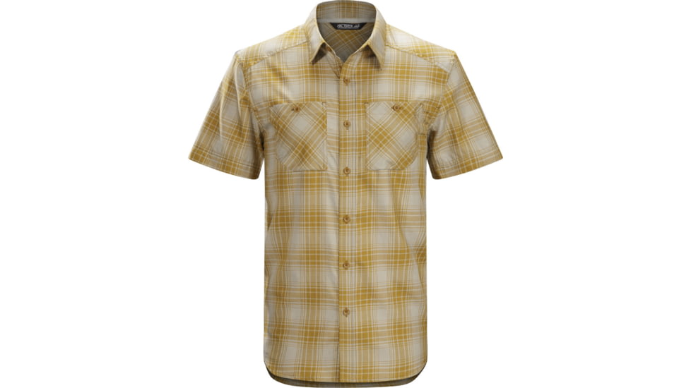 Tranzat Short Sleeve Shirt - Mens -Tamarind-X-Large