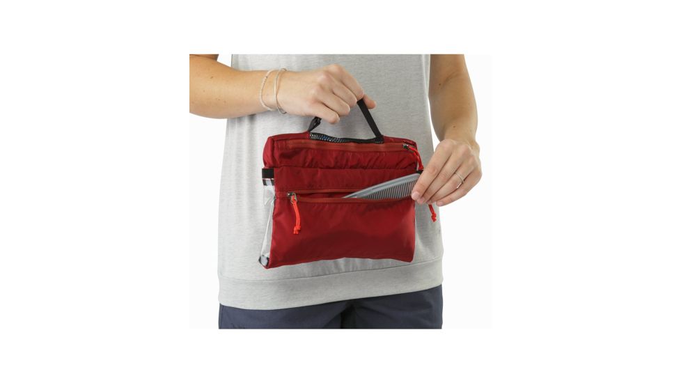 Arcteryx Travel Bag Index Dopp Kit, Red Beach, 328764
