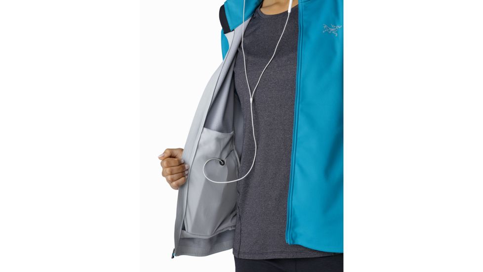 Arcteryx Trino Jacket - Womens, Dark Firoza, Small, 392290