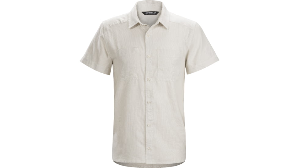 Tyhee Short Sleeve Shirt - Mens -Bone-X-Large