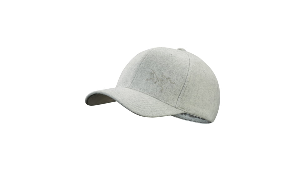 Arcteryx Wool Ball Cap, Light Grey Heather, Small - Medium, 351603