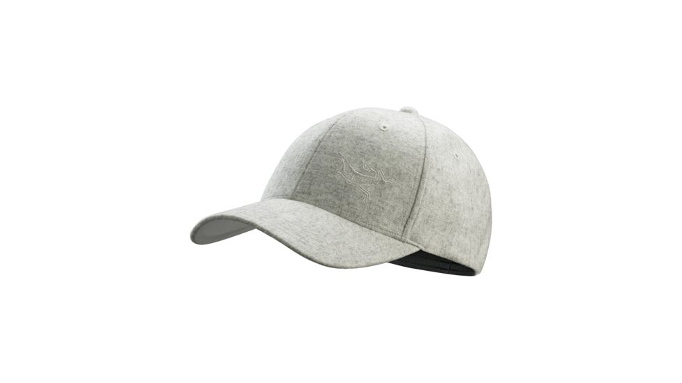Arcteryx Wool Ball Cap - Transition - Unisex, Light Grey Heather, Small/Medium, 396375