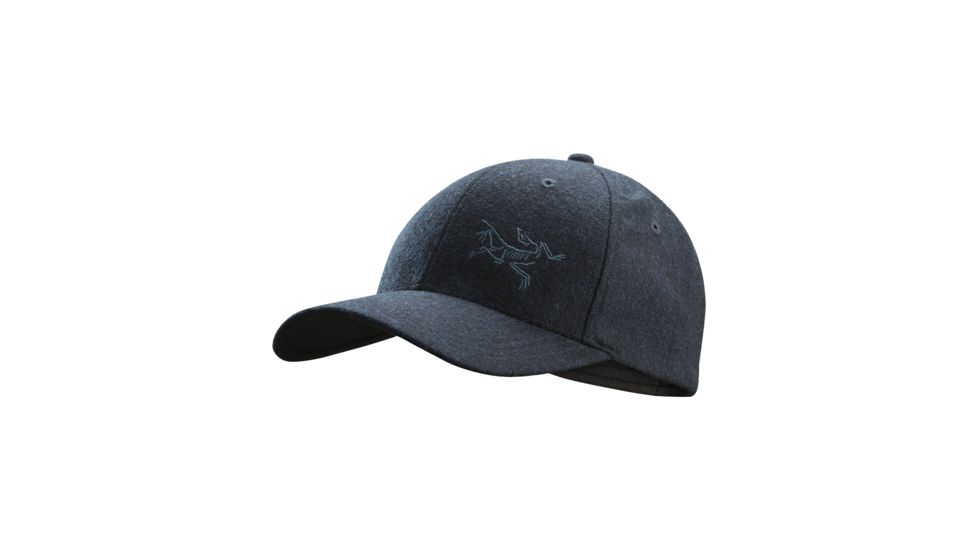 Arc'teryx Wool Ball Cap, Navy Heather, Small/Medium, 396379