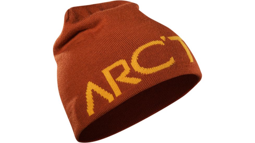 Arcteryx Word Head Long Toque Beanie-Iron Oxide/Antares Orange