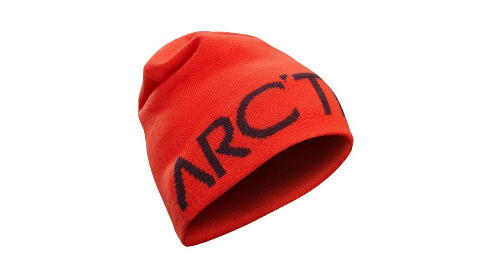 Arcteryx Word Head Long Toque, Hard Coral/Crimson, 351792