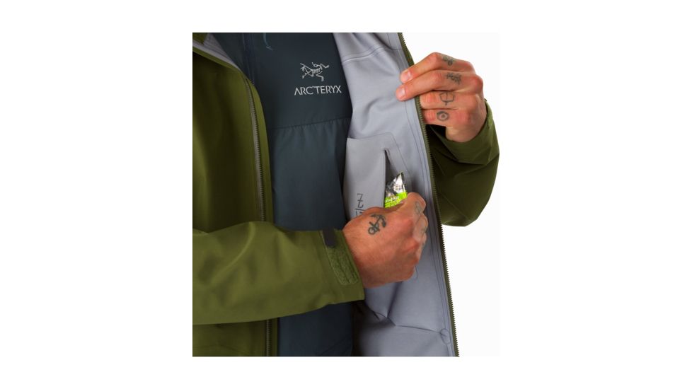 Arcteryx Zeta LT Jacket - Mens, Bushwhack, Small, 371435