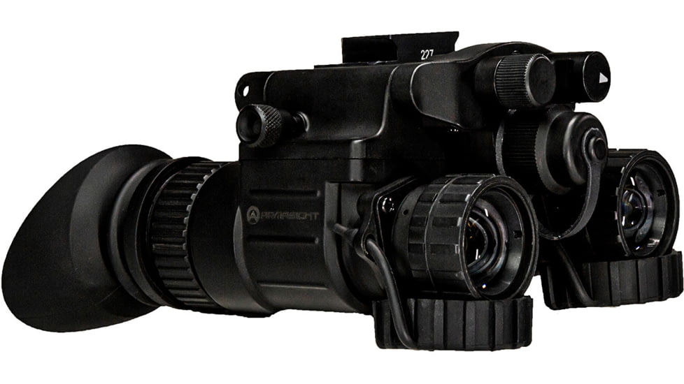 Armasight BNVD-40 Dual-Channel Night Vision Binoculars, Gen 3 Max 1600 FOM Green Phosphor IIT, 40 Degree FOV, Black, NSGNYX15M439NA1
