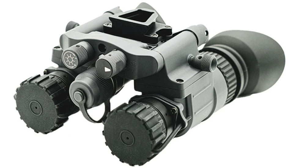 Armasight BNVD-51 1x19mm Night Vision Goggle w/ Battery Pack, Gen 3 Ghost White Phosphor IIT, 51 Degree FOV, Gray, Gray, NSGNYX15M5G9DBB2