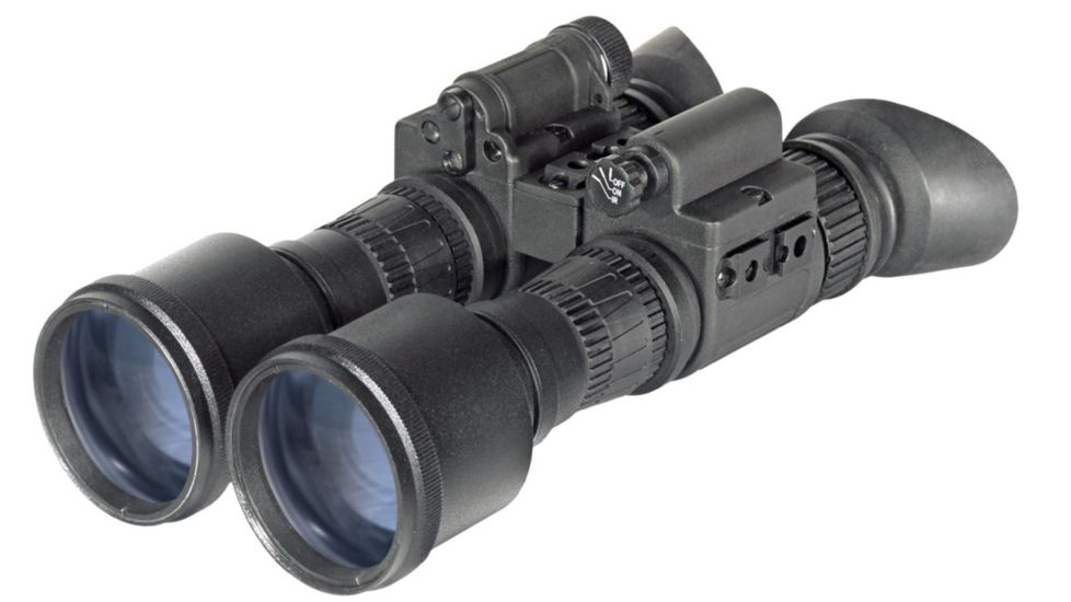 Armasight Nyx-15 Pro 3A Compact Dual Tube Night Vision Goggle, Gen3, High Performance, Built-in Class 1 IR Laser Pointer, Black, NSGNYX15P136NA1