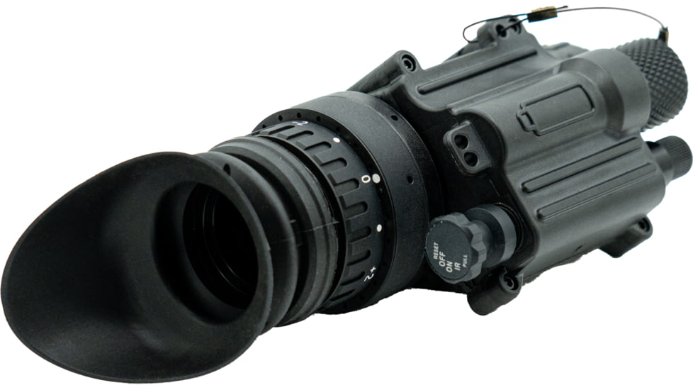 Armasight PVS-14 1x27mm Night Vision Monocular, Powered by Pinnacle Elite 2376 Gen 3 Ghost White Phosphor IIT, Black, NEBF60151G9DY1