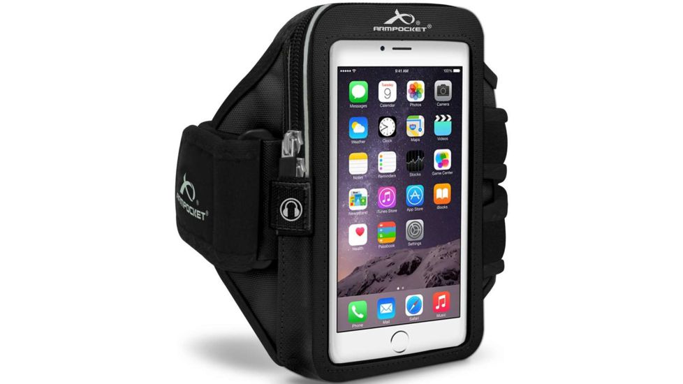 Armpocket Mega i-40 Plus Armband Case-Black-Medium