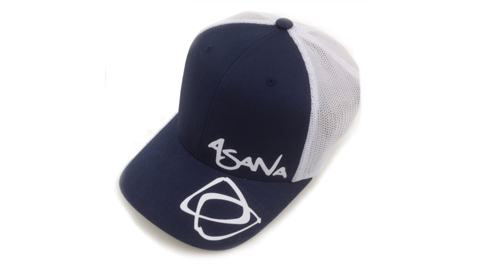 Asana Logo Trucker Cap-Blue