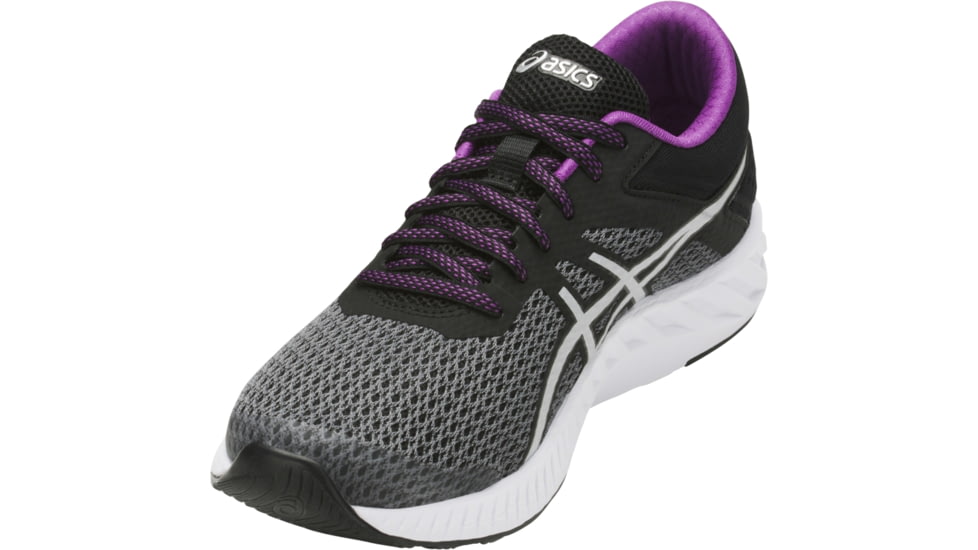 Asics FuzeX Lyte 2 Road Running Shoes - Women's, Carbon/Silver/Black, Medium, 9.5 US T769N.9793-9.5
