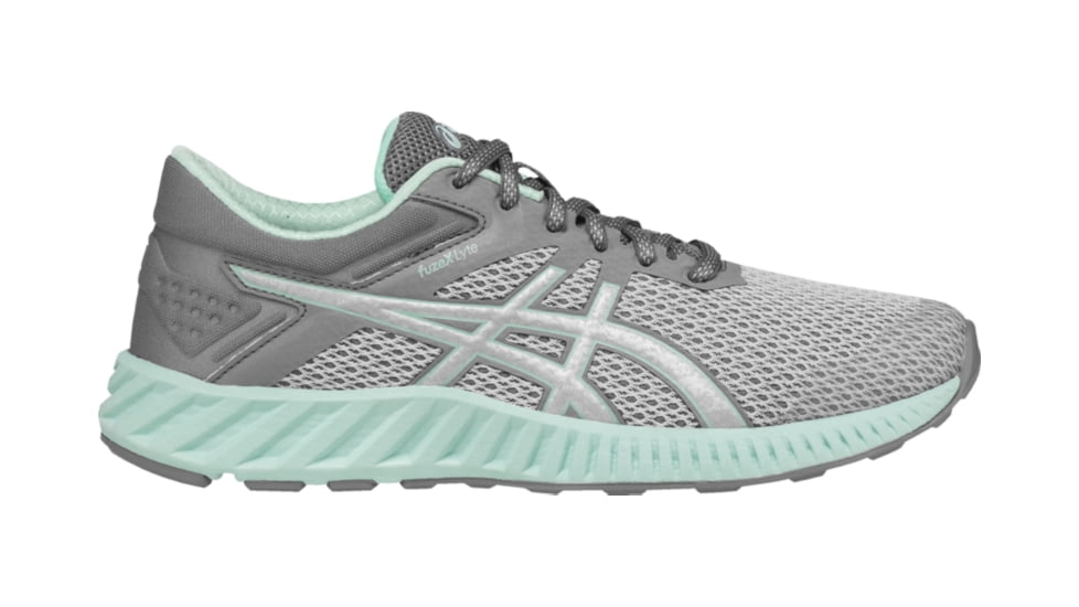 Asics FuzeX Lyte 2 Road Running Shoes - Women's, Midgrey/Silver/Bay, Medium, 5 US T769N.9693-5