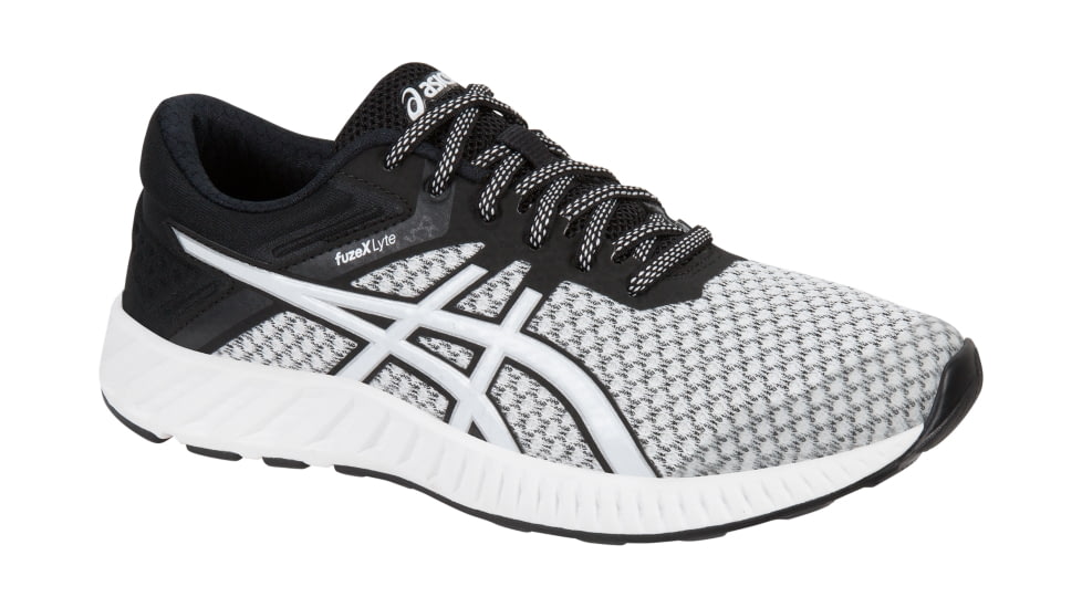 Asics FuzeX Lyte 2 Road Running Shoes - Women's, White/Black/Silver, Medium, 6.5 US T769N.0190-6.5