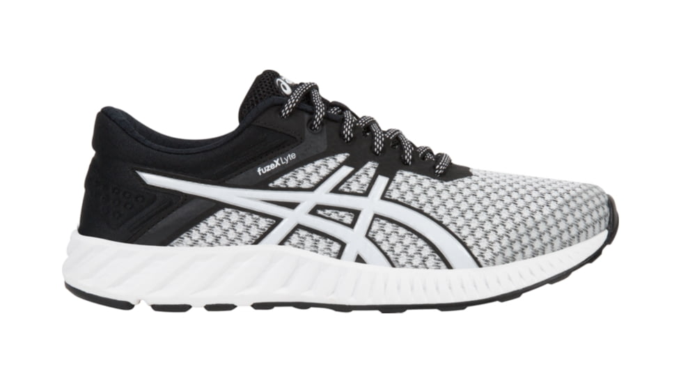 Asics FuzeX Lyte 2 Road Running Shoes - Women's, White/Black/Silver, Medium, 6.5 US T769N.0190-6.5