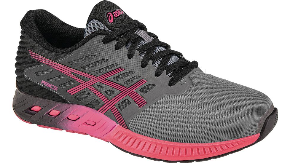 FuzeX Road Running Shoe - Womens-Titanium/Azalea/Black-Medium-6.5
