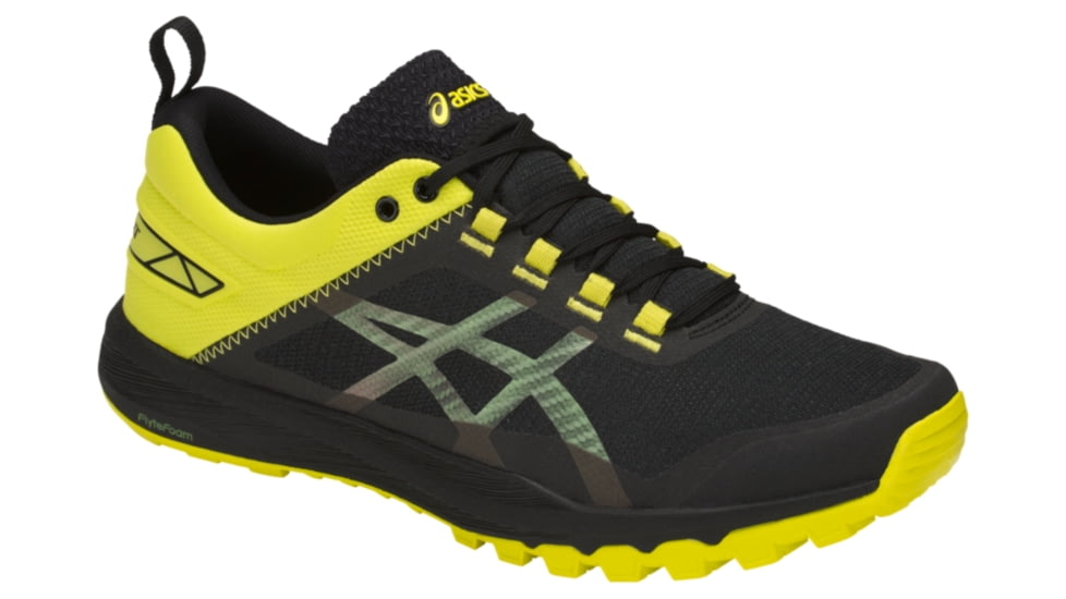 Asics Gecko XT Trail Running Shoes - Men's, Black/Carbon/Sulphur Spring, Medium, 10 US T826N.9097-10