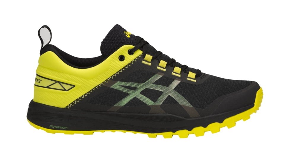 Asics Gecko XT Trail Running Shoes - Men's, Black/Carbon/Sulphur Spring, Medium, 10 US T826N.9097-10