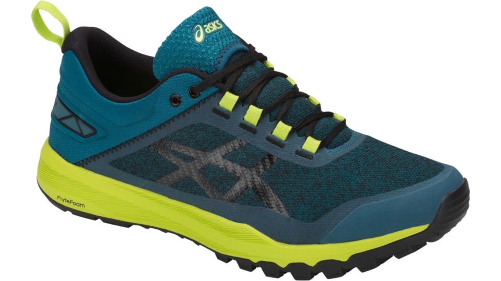Asics Gecko XT Trail Running Shoes - Mens, Blue Print/Black, Medium, 10.5 US, T826N.400-10.5