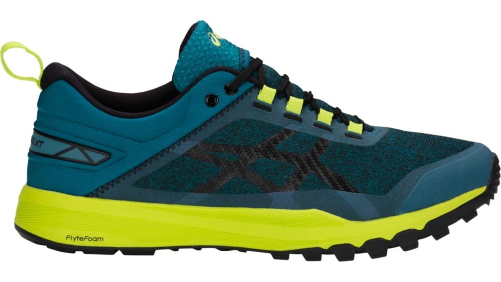 Asics Gecko XT Trail Running Shoes - Mens, Blue Print/Black, Medium, 10.5 US, T826N.400-10.5