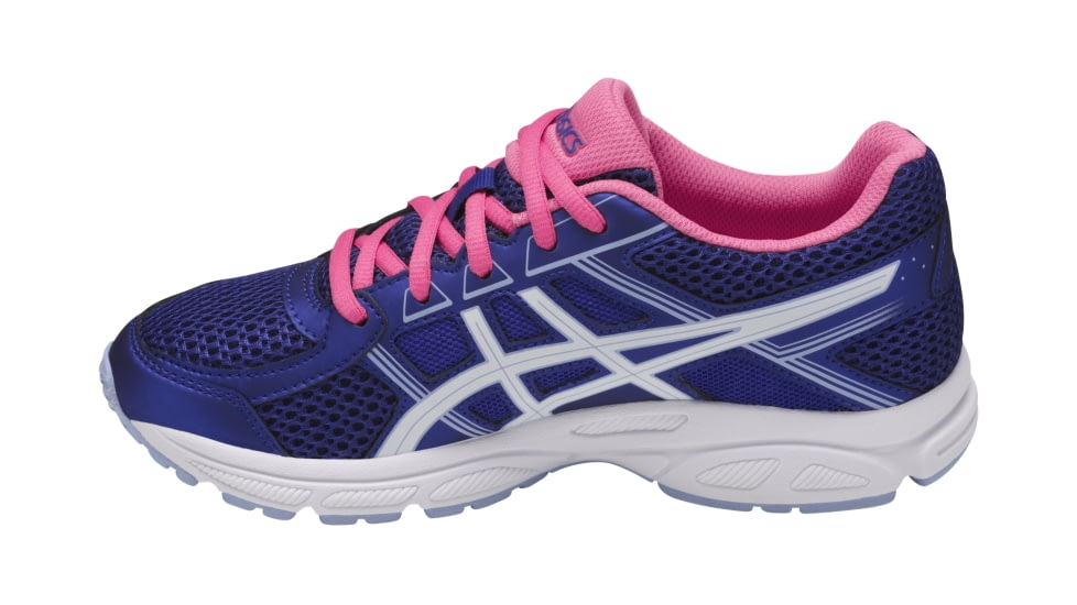 Asics GEL-Contend 4 GS Shoes - Kids, Blue Purple/White/Airy Blue, Medium, 6.5 US C707N.4801-6.5