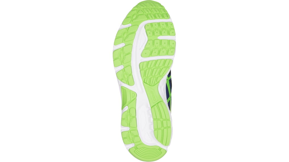 Asics GEL-Contend 4 GS Shoes - Kids, Directoire Blue/Green/Safety Yellow, Medium, 2 US C707N.4385-2